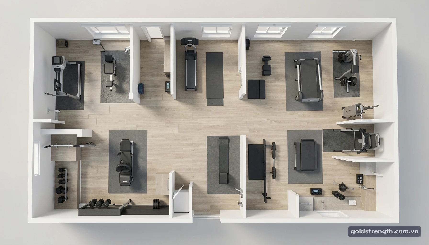 Thiết kế phòng gym 3D: Thu hút hội viên, nâng tầm thương hiệu - Thiết kế phòng gym 3D là gì và tác động ra sao đến trải nghiệm?