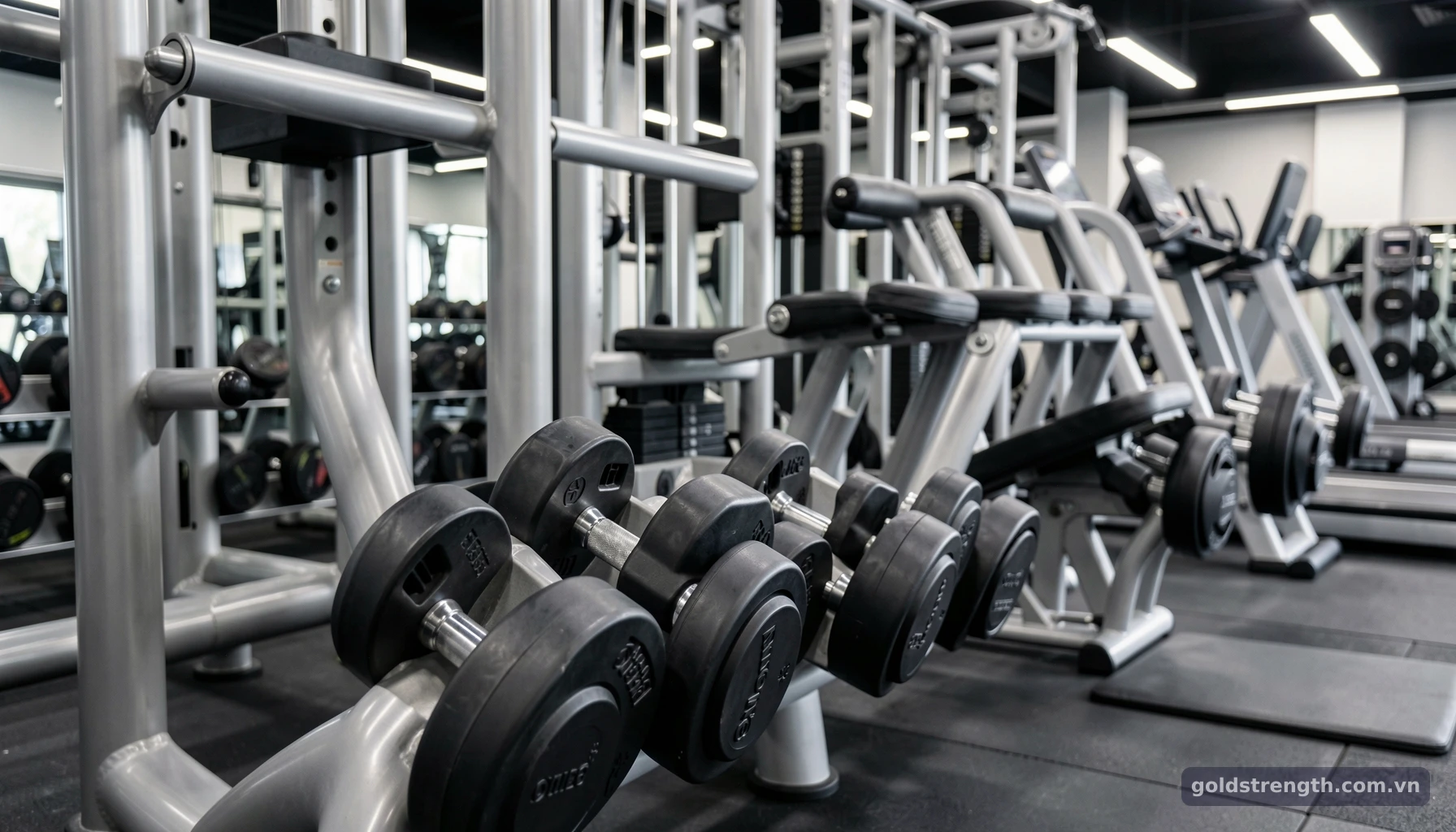 Kinh nghiệm thiết kế mặt bằng phòng gym tối ưu diện tích và công năng - Thông số kỹ thuật và tiêu chuẩn bố trí thiết bị chuyên dụng