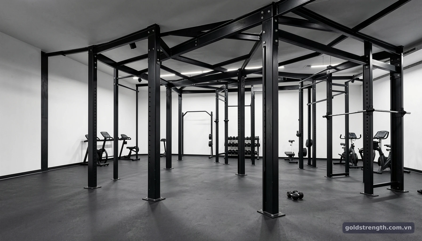 Đánh giá máy tập gym nhập khẩu và máy nội địa: Nên chọn loại nào? - 2. Thiết kế, khung sườn và độ an toàn