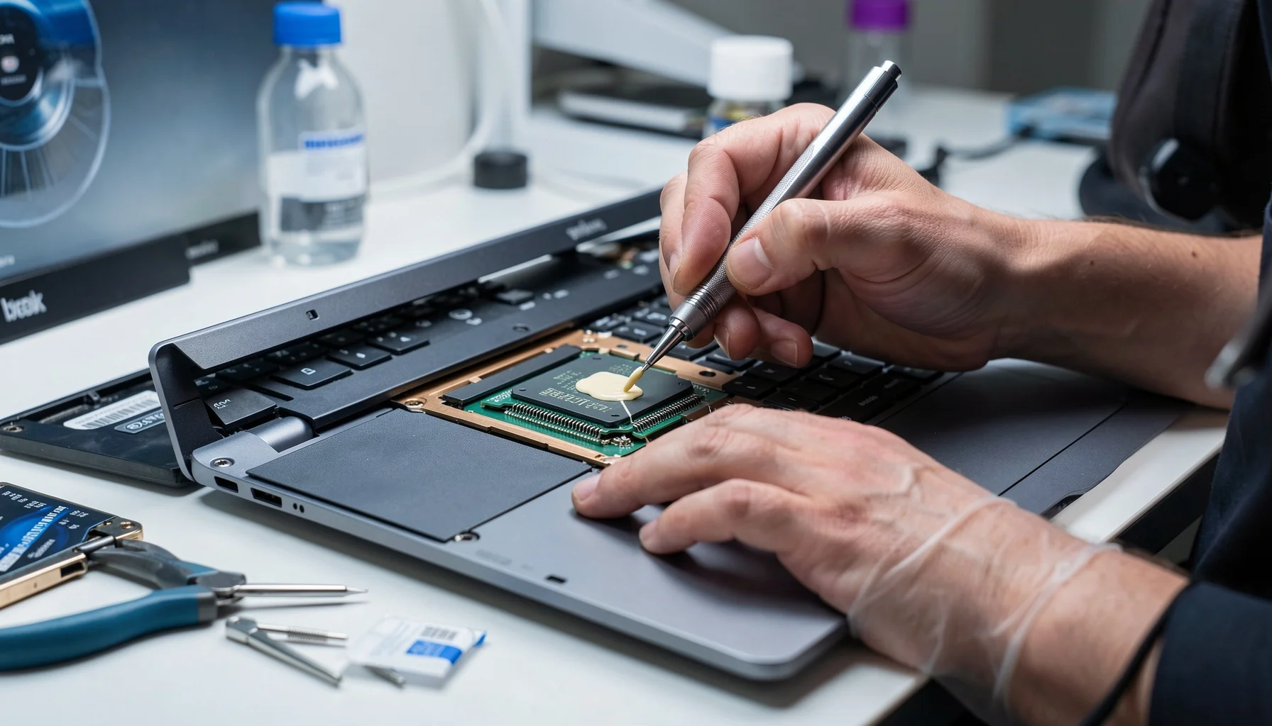 Vệ sinh MacBook tại nhà TP.HCM: Quy trình chuyên nghiệp, giá tốt - Thông số quy trình và các hạng mục kỹ thuật
