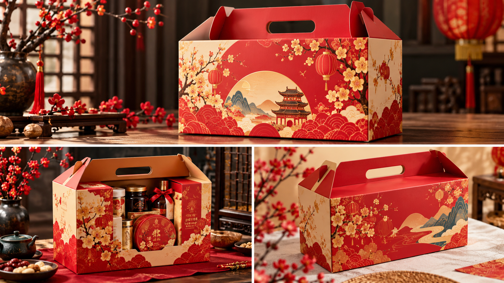 Mẫu hộp carton đựng giỏ quà Tết: Chọn đúng, dùng hiệu quả - Chọn cấu tạo và triển khai sản xuất như thế nào? Mẫu hộp carton đựng giỏ quà Tết: Chọn đúng, dùng hiệu quả - Chọn cấu tạo và triển khai sản xuất như thế nào?