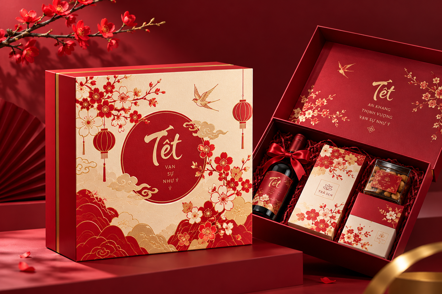 Mẫu hộp carton quà Tết giá rẻ: Chọn đúng chất liệu, kiểu dáng - Hộp carton quà Tết giá rẻ là gì và có lợi ích nào?