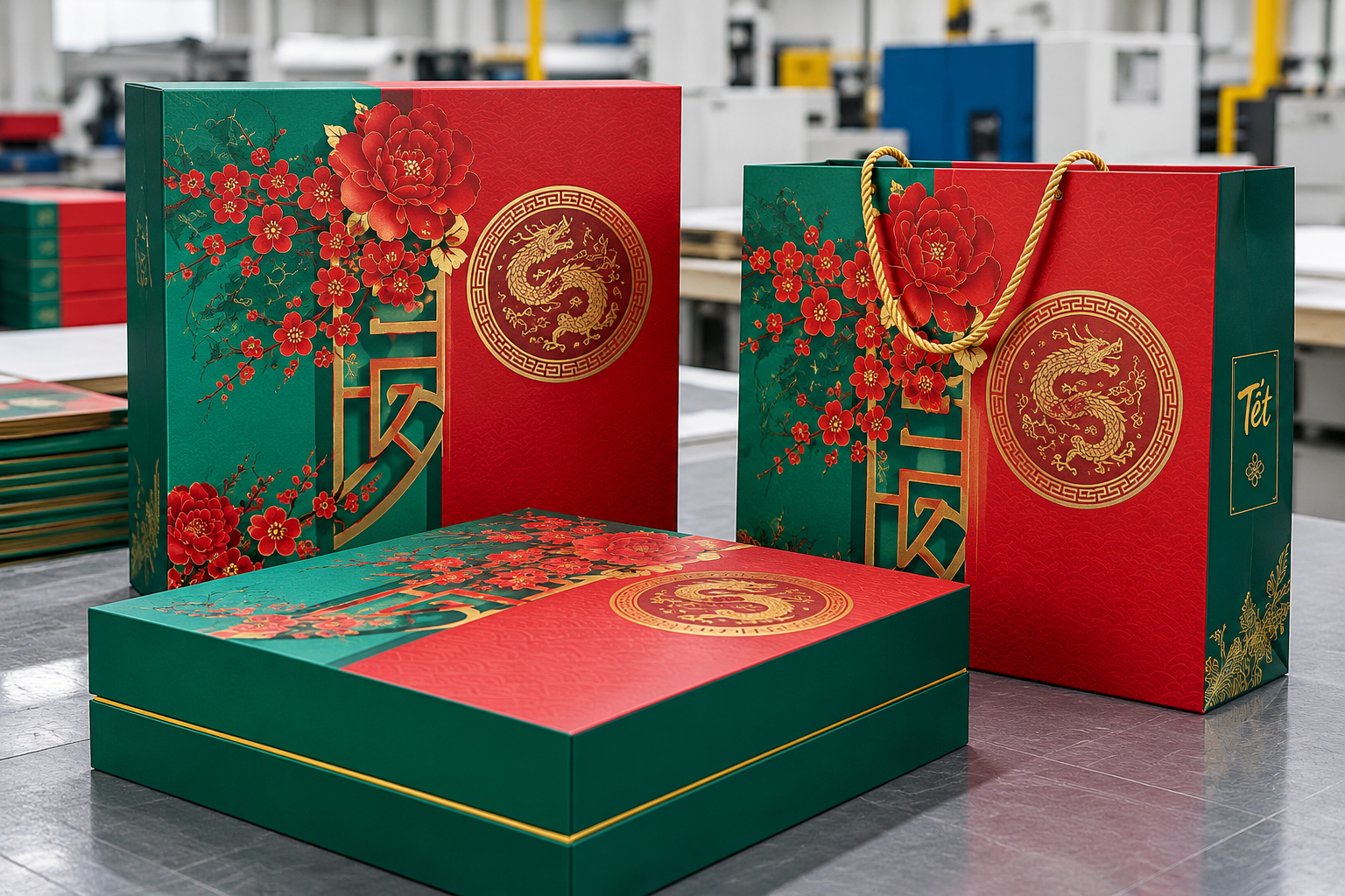 Mẫu hộp carton đựng quà Tết có quai xách: cách chọn phù hợp - Hộp carton có quai xách là gì, hữu ích ở điểm nào? Mẫu hộp carton đựng quà Tết có quai xách: cách chọn phù hợp - Hộp carton có quai xách là gì, hữu ích ở điểm nào?