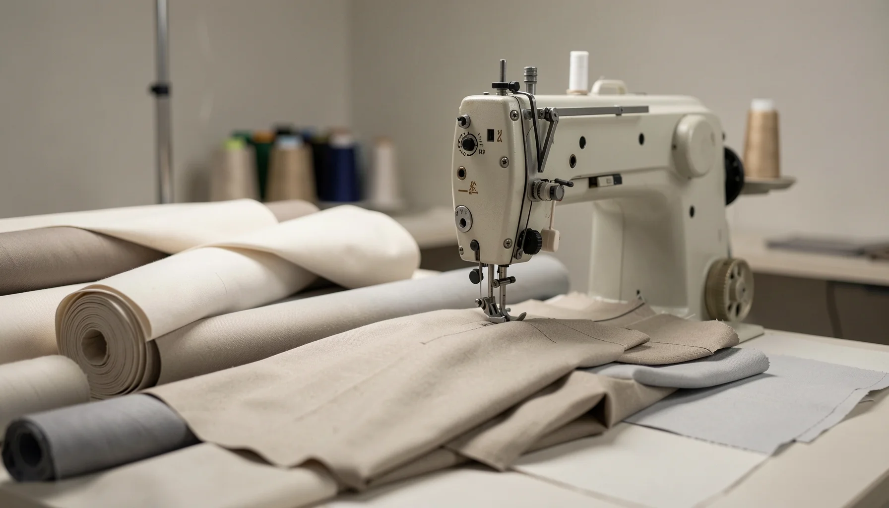 The Timeless Appeal and Durability of Custom Stitched Jerseys - The construction process of custom stitched jerseys in a professional workshop