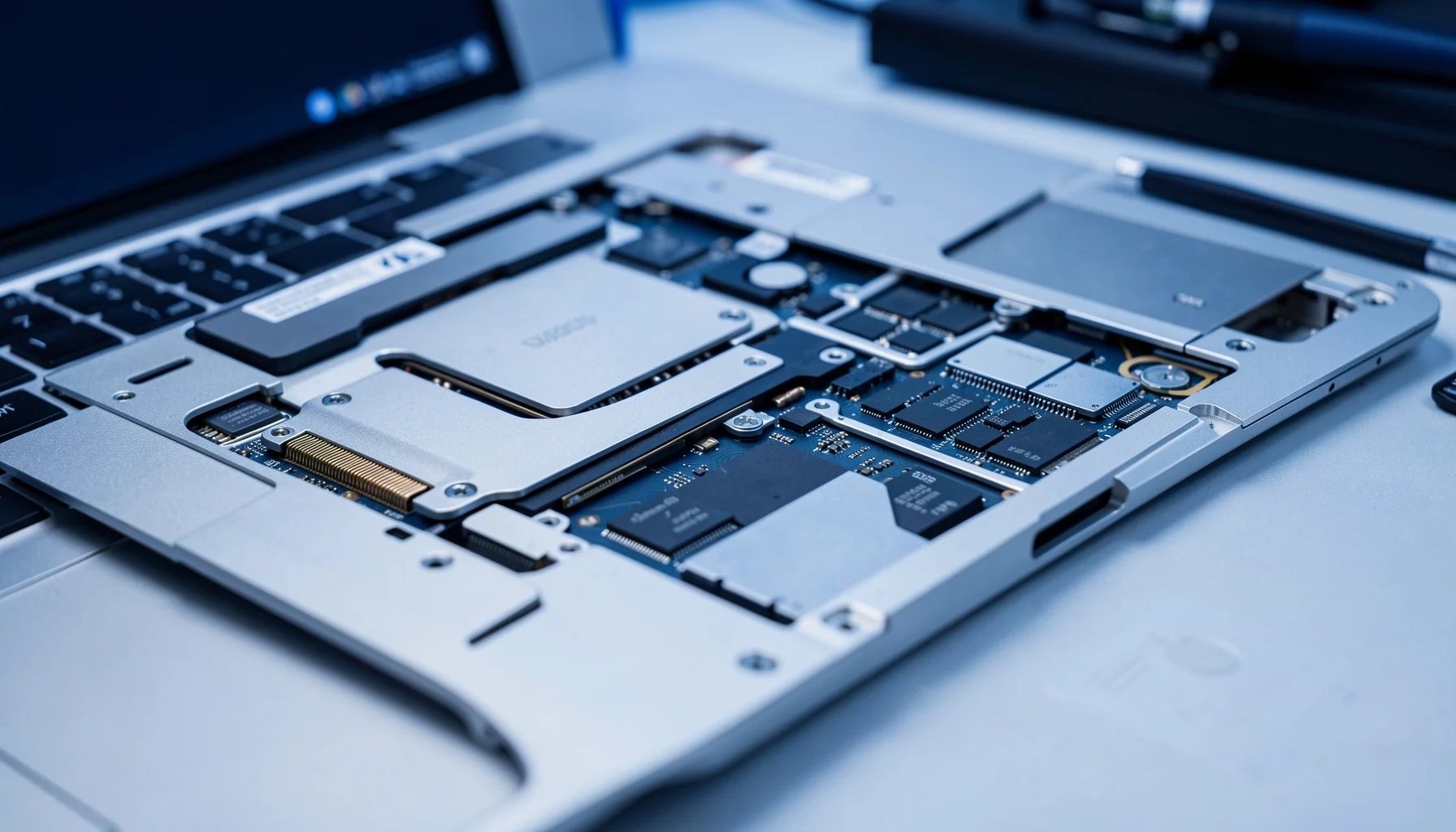 Hướng dẫn nâng cấp SSD MacBook: dòng máy, cách làm và lưu ý - Nâng cấp SSD MacBook là gì và phụ thuộc vào kiến trúc nào?