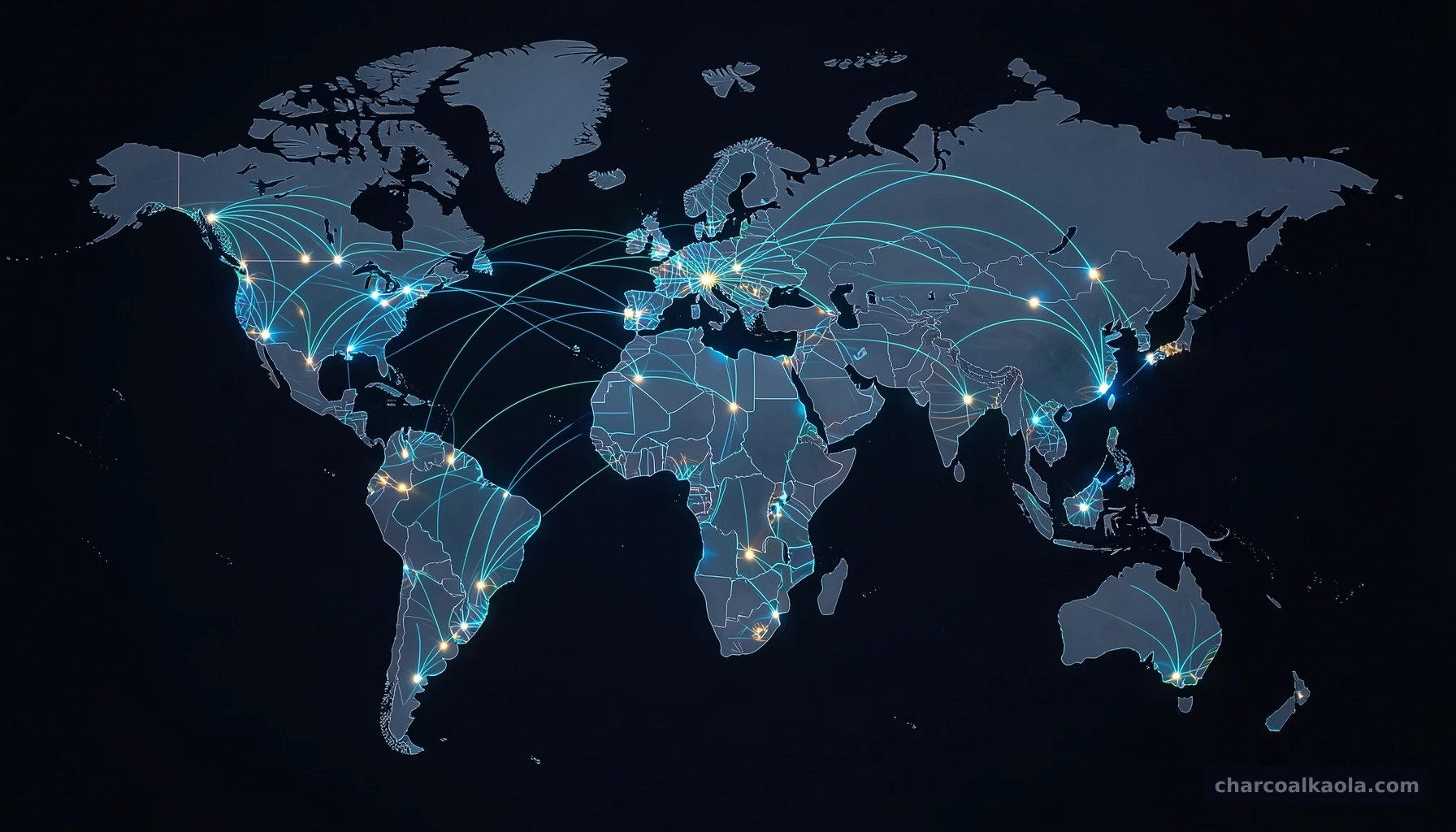 Illustrative charcoal supply-chain image 1; not evidence of a KAOLA facility or certification