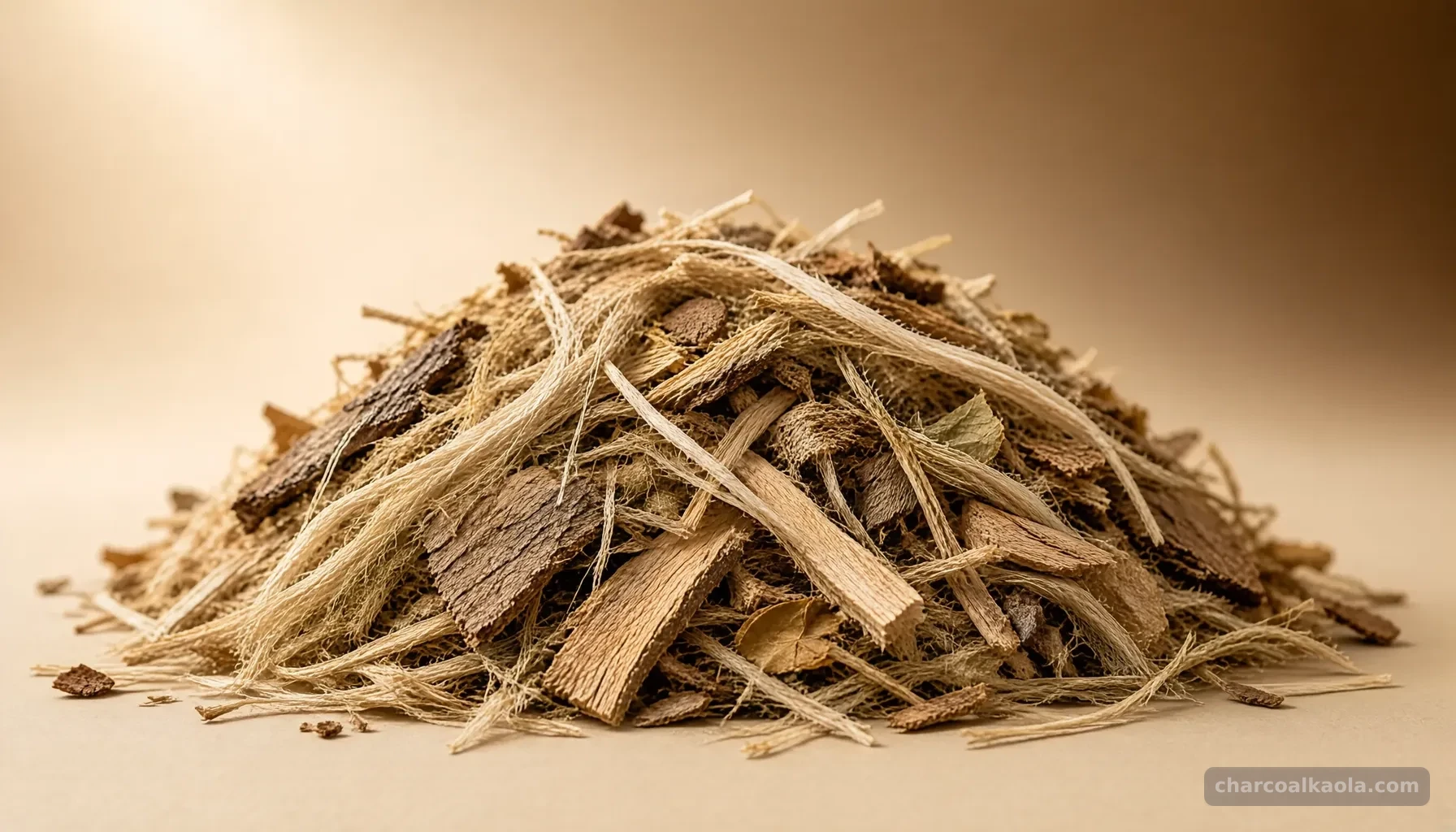 Illustrative charcoal supply-chain image 2; not evidence of a KAOLA facility or certification