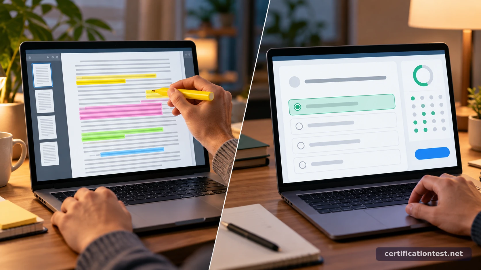 PDF Exam Prep vs Interactive Testing Platforms: Which Wins? - How the two study methods work