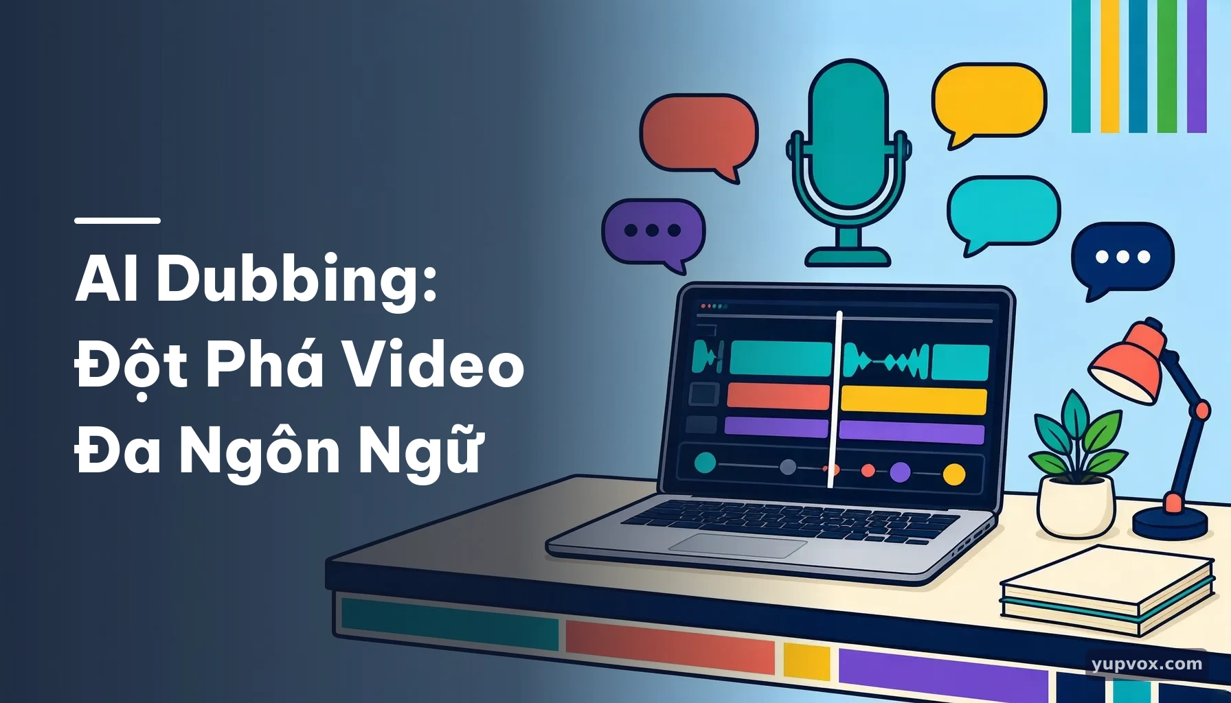 AI Dubbing Đa Ngôn Ngữ Cho Video Doanh Nghiệp: Quy Trình Và Công Cụ 2026