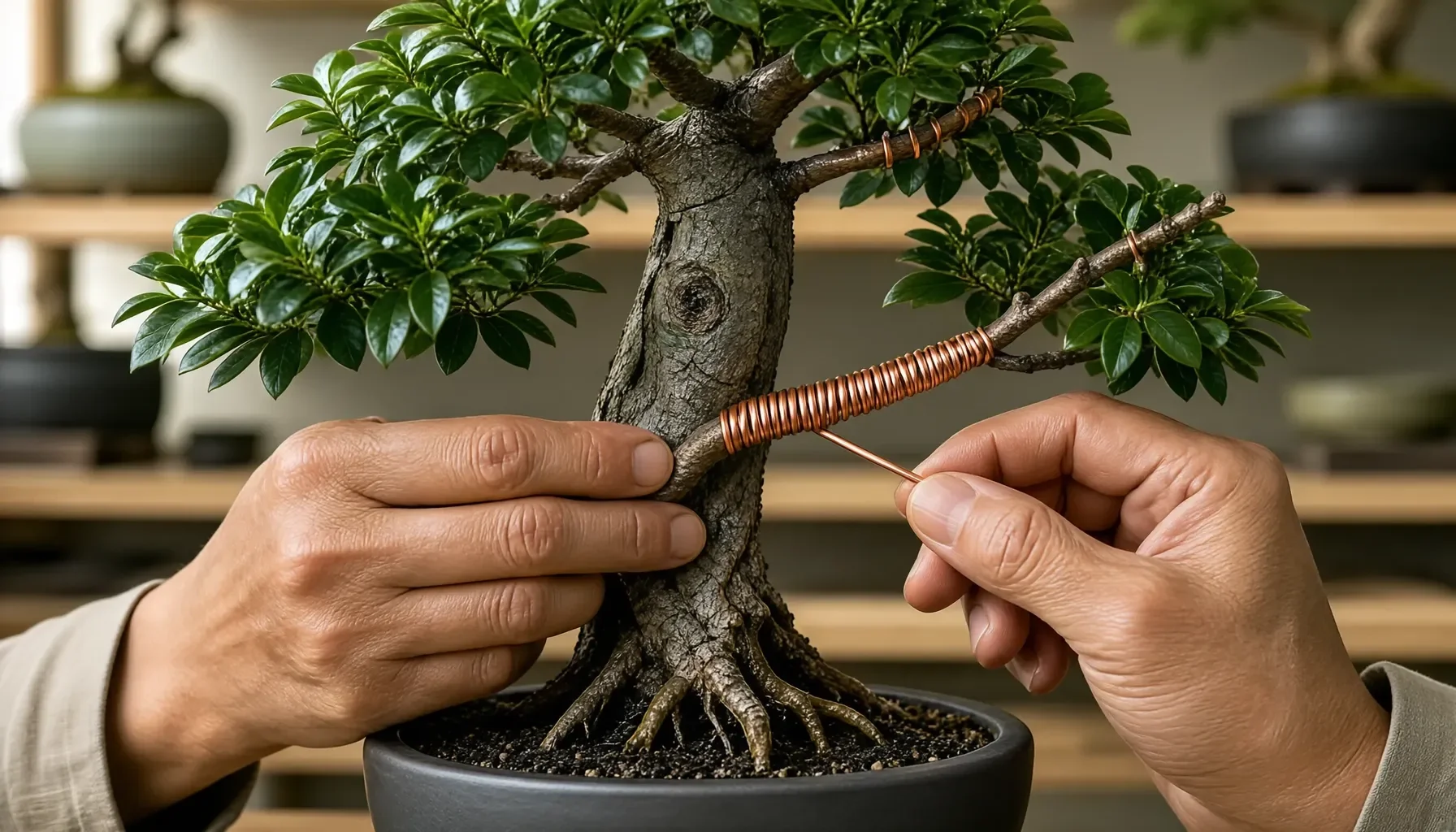 Kỹ thuật trồng bonsai nghệ thuật và bí quyết tạo dáng chuyên sâu - Quy trình trồng và tạo dáng bonsai tại nhà